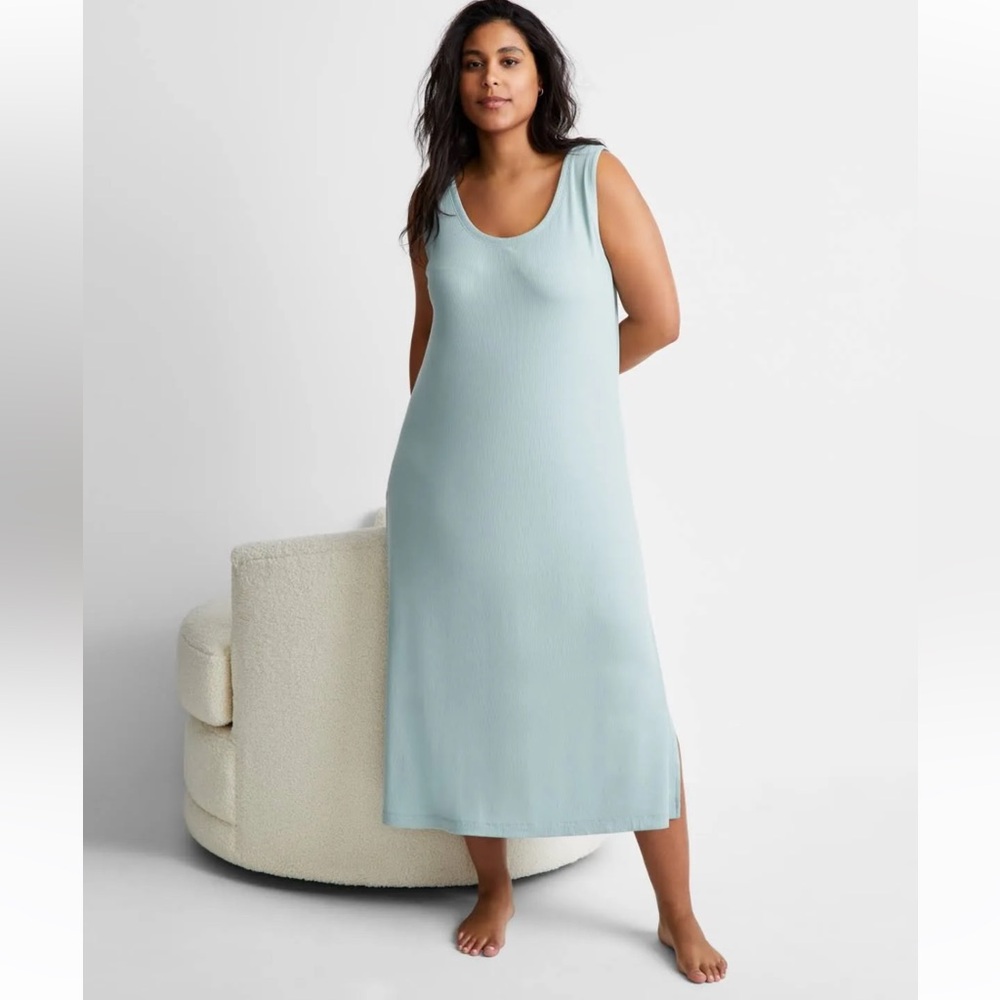 State of Day
Women's Ribbed Modal Blend Tank Nightgown S-XL
COLOR: Gray Mist
